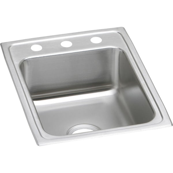 13.5 in x 16 in, 1, Drop-in, Stainless Steel